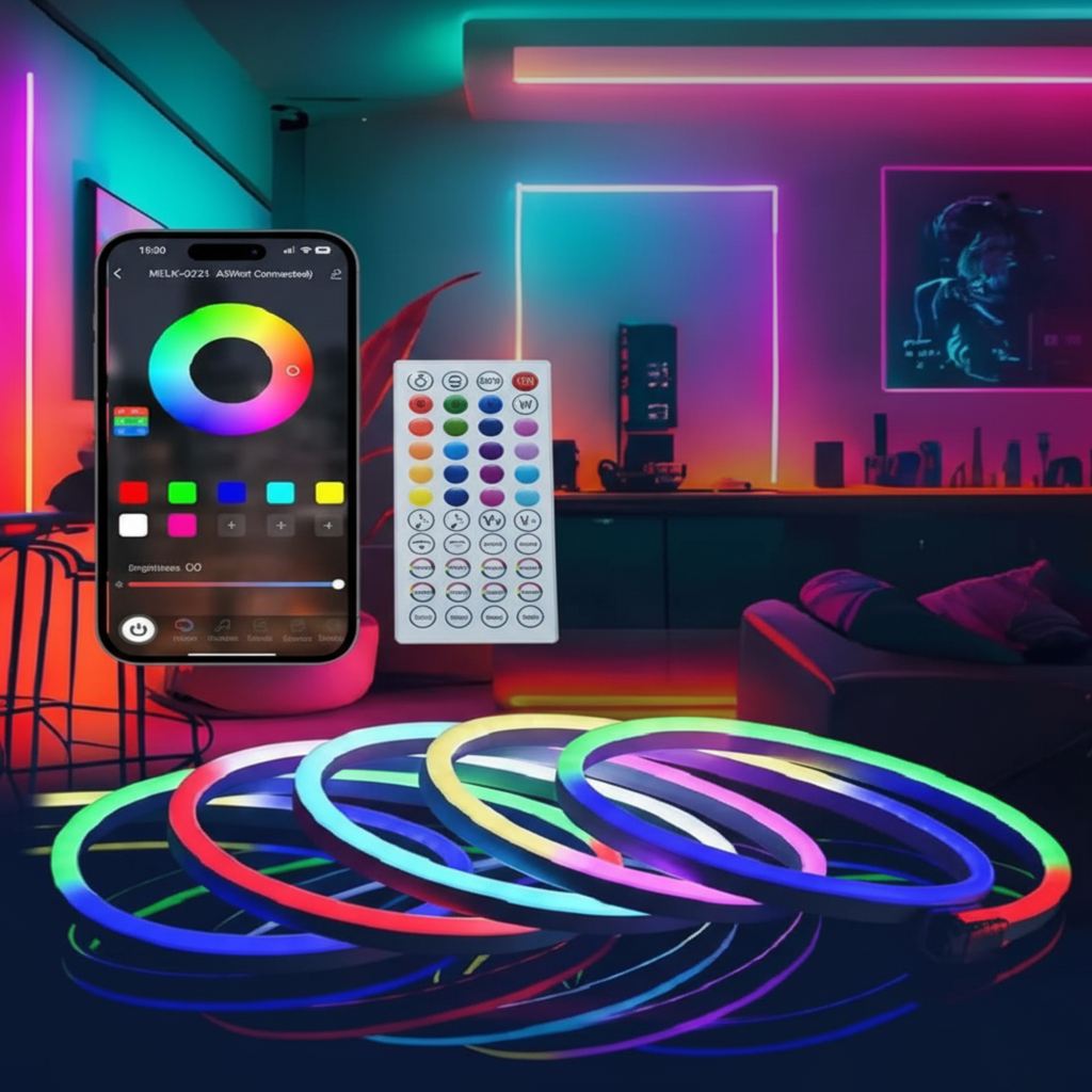 Smart RGB Neon LED Strip Lights