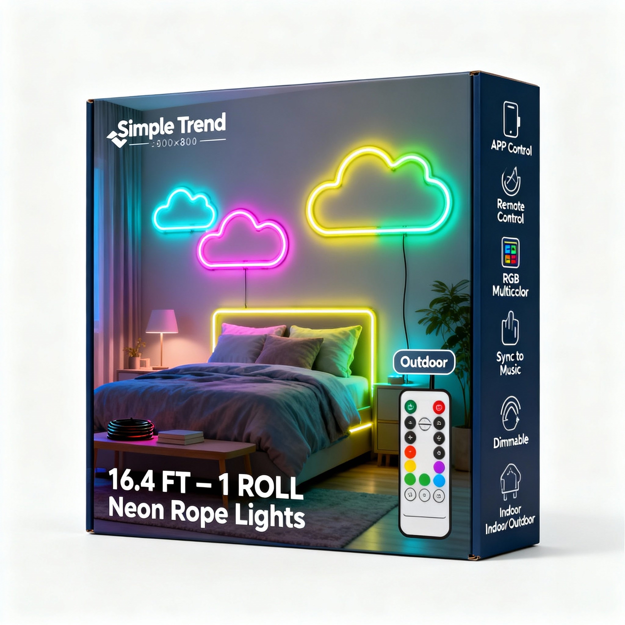 Smart RGB Neon LED Strip Lights